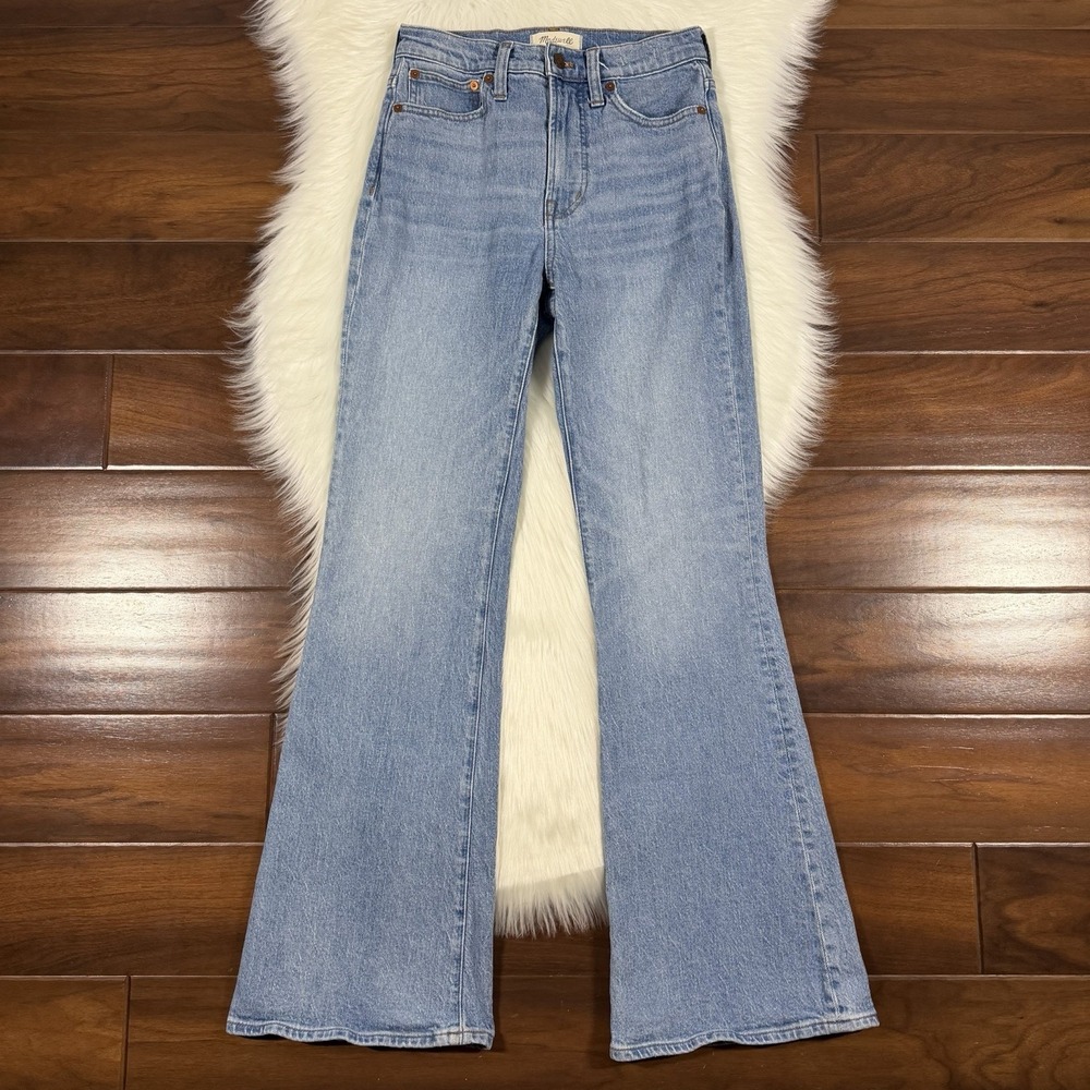 Madewell Women's Size 24 The Perfect Vintage Flare‎ Denim Jeans NF377